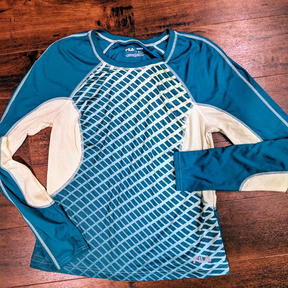 Fila Sport athletic exercise workout shirt
